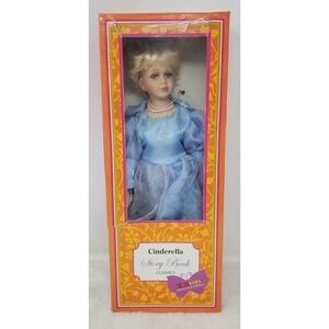 Disney Cinderella Story Book Classics Barbie Doll KB Toys Vintage NIB RARE‎